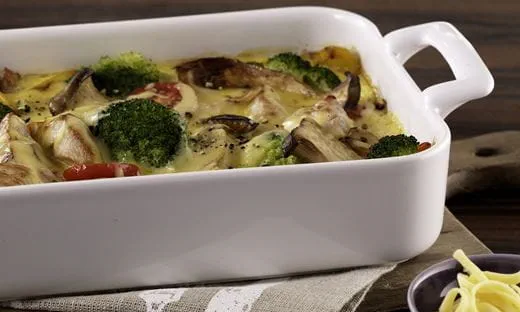 recipe image Gemüseauflauf mit Putenfleisch