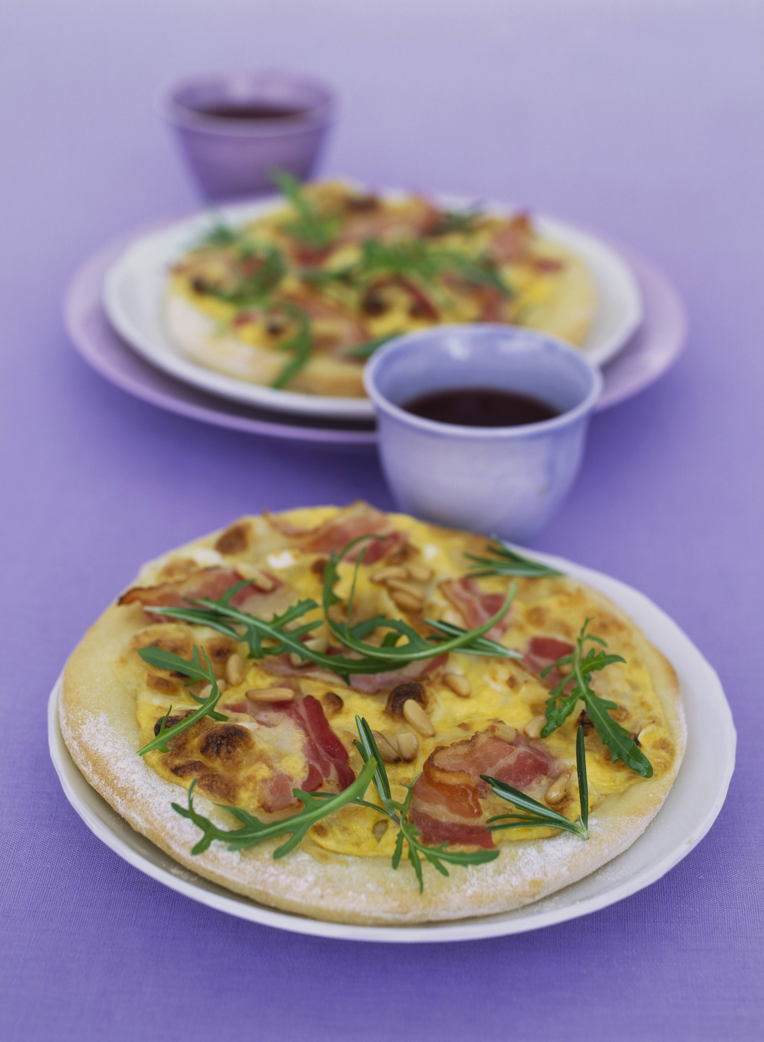 recipe image Pizza mit Ziegenkäse