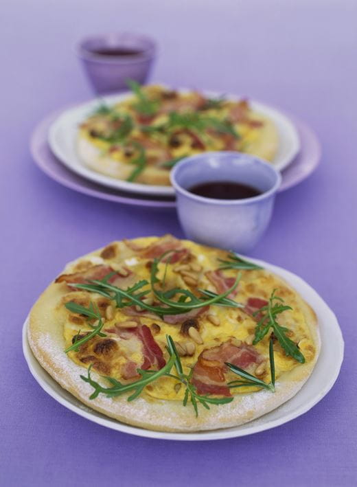 recipe image Pizza mit Ziegenkäse