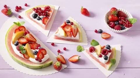 recipe image Melonen-Pizza