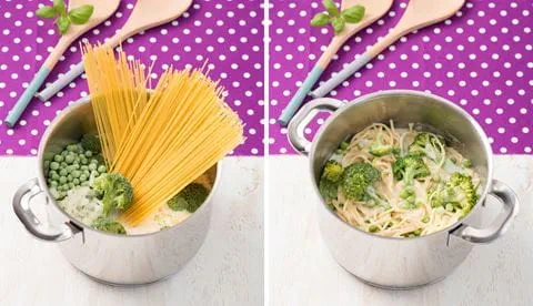 recipe image One Pot Pasta - Alles aus einem Topf-Nudeln