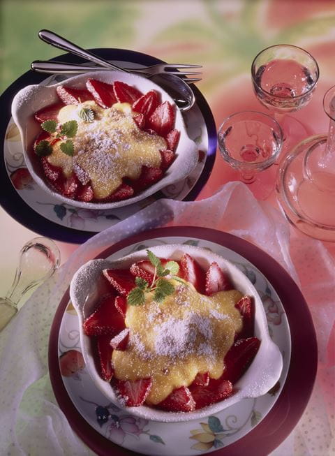 recipe image Gratinierte Erdbeeren
