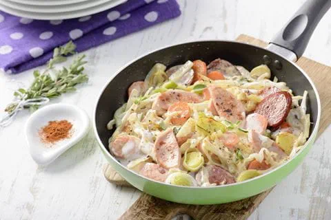 recipe image Krautpfanne mit Wurst