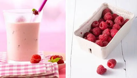 recipe image Himbeershake