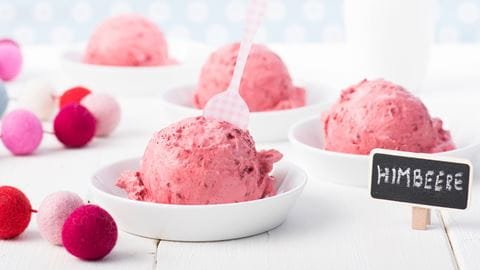 recipe image Himbeereis
