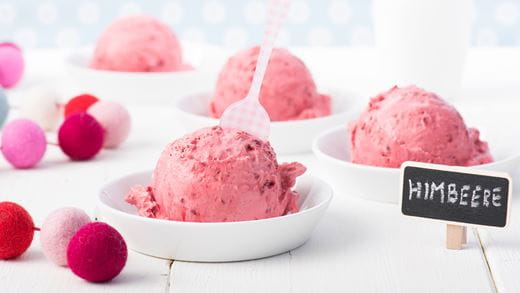 recipe image Himbeereis