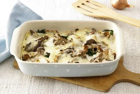 recipe image Spinatlasagne mit Austernpilzen