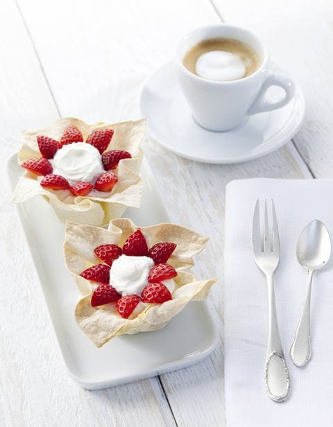 recipe image Strudelteig-Körbchen