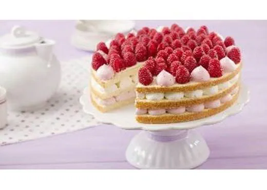 recipe image Naked Cake Himbeer-Vanille