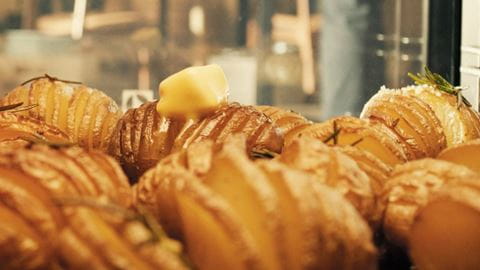 recipe image Fächerkartoffeln - Hasselback Kartoffeln