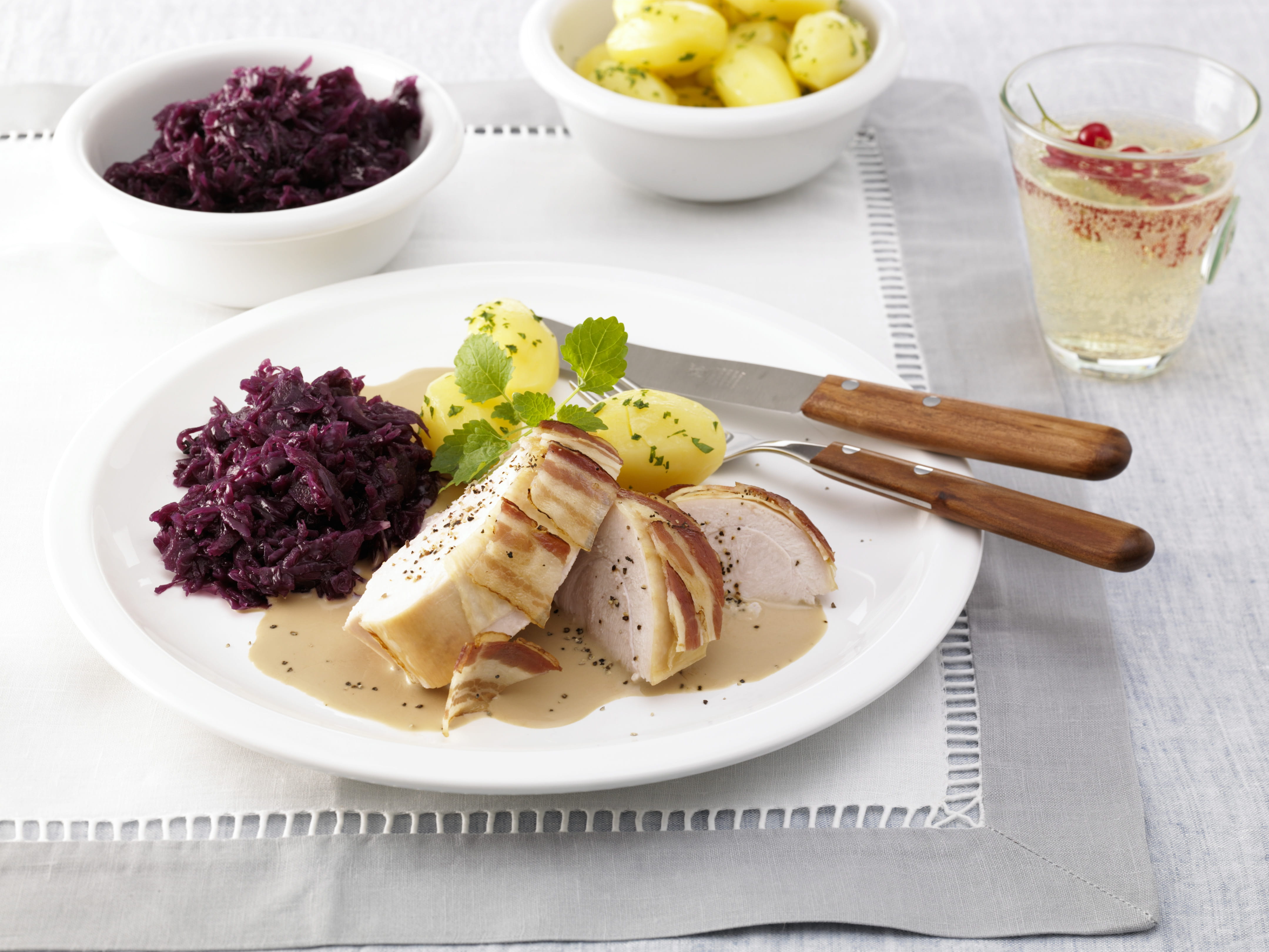 recipe image Apfelrotkohl
