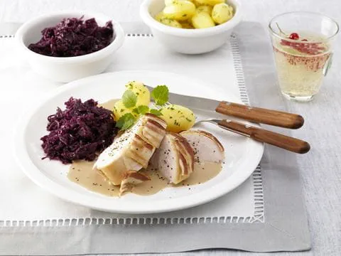 recipe image Apfelrotkohl