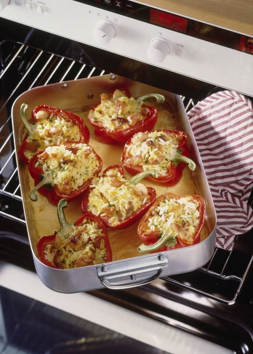 recipe image Gefüllte Paprika