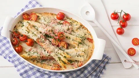 recipe image Spargelgratin