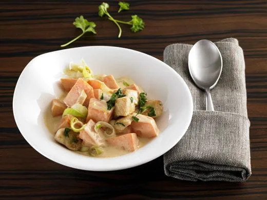 recipe image Kürbisgulasch mit Hähnchenbrust