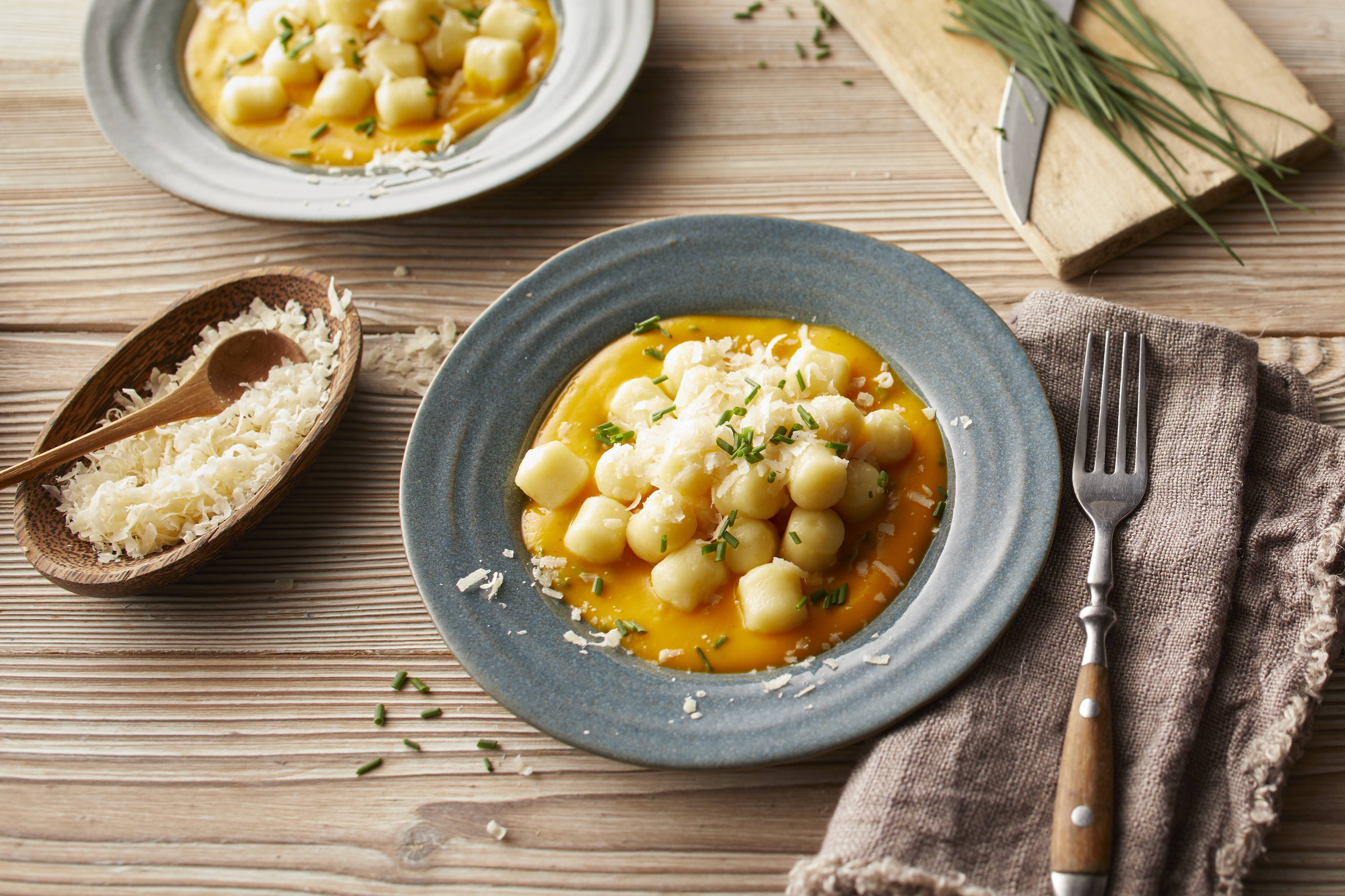 recipe image Gnocchi mit Schnittlauchsoße