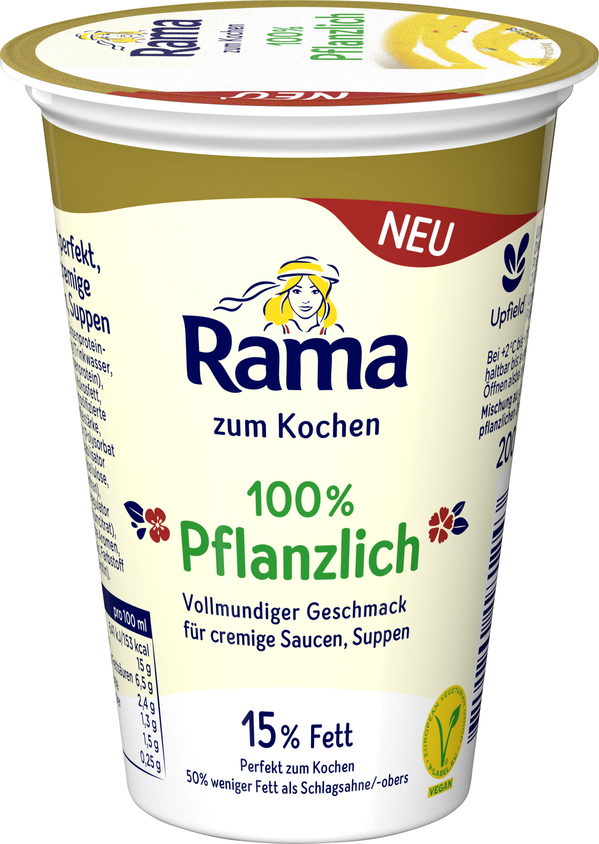 rama zum aufschlagen 100 pflanzlich
