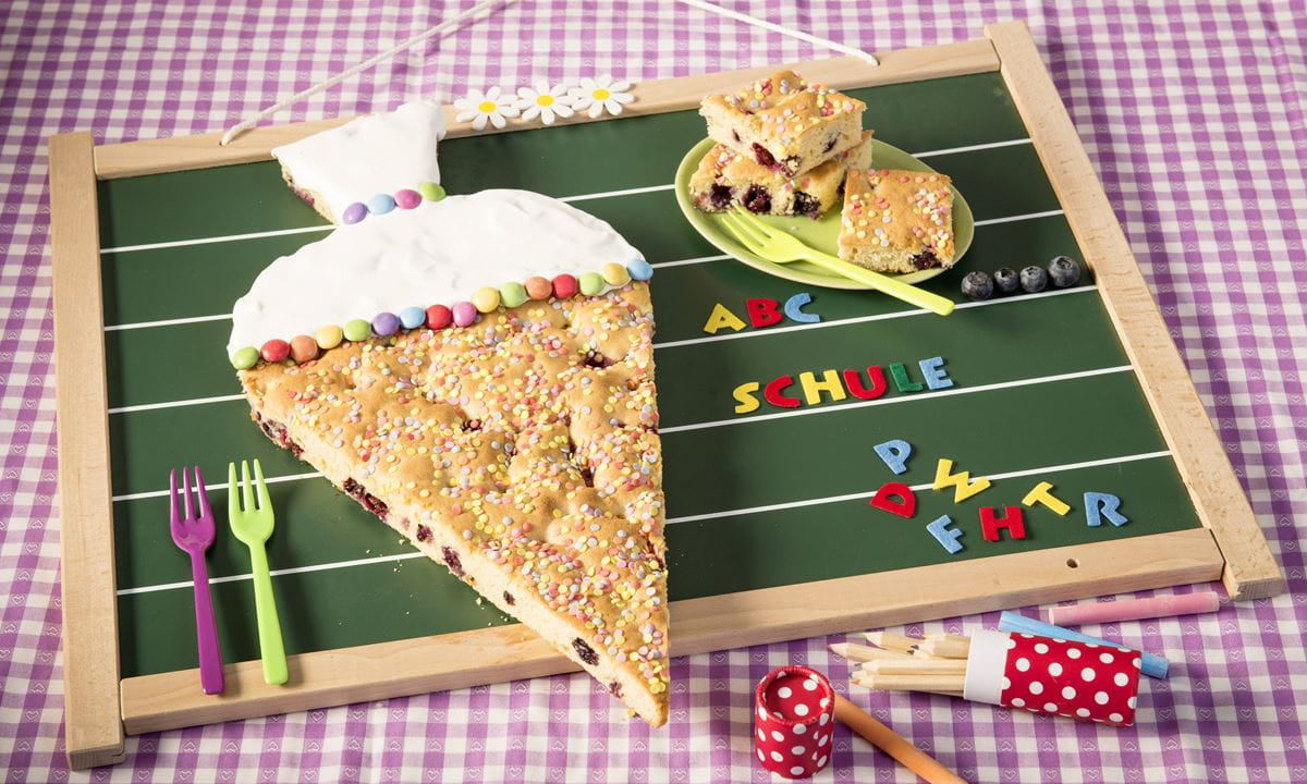 Schulttenkuchen Kuchen Zur Einschulung