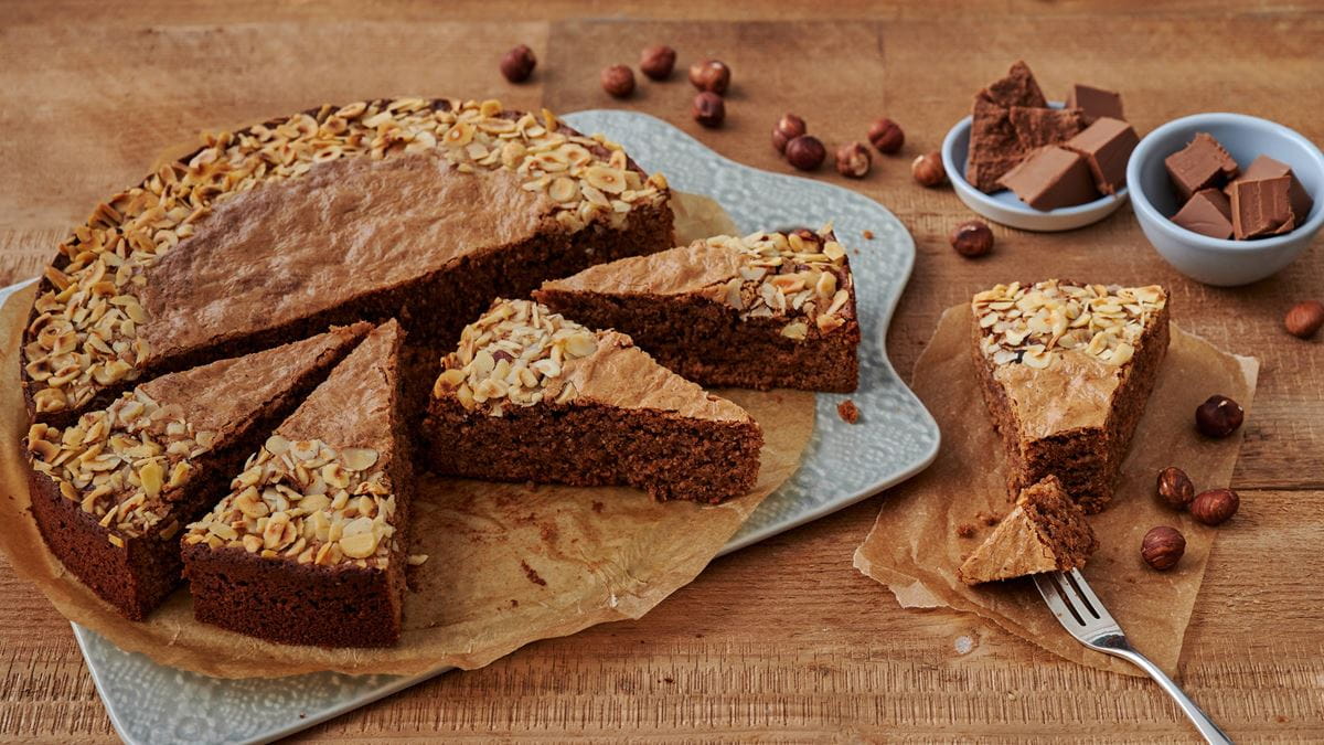 Nougatkuchen Nougatkuchen