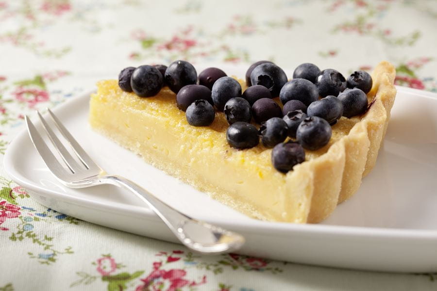 recipe image Heidelbeer-Zitronentarte