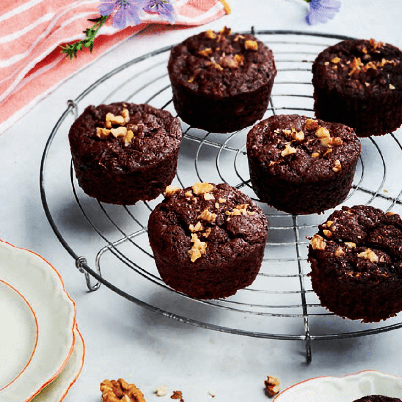 recipe image Cukkinis banános muffin