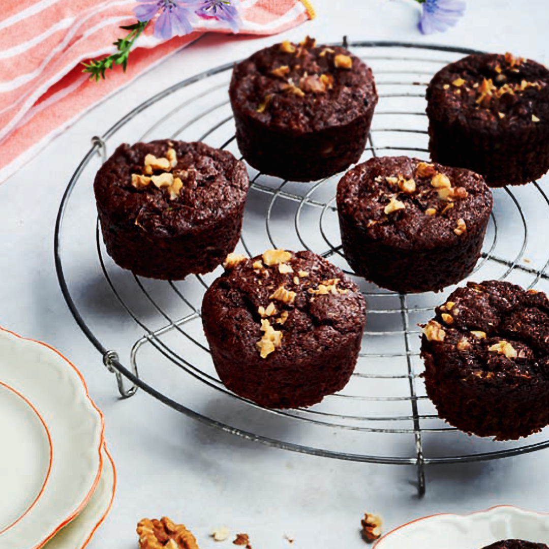 recipe image Cukkinis banános muffin