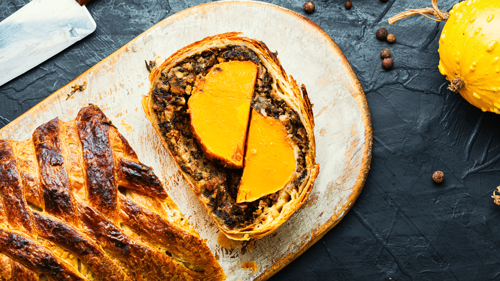 recipe image Sütőtökös-mákos wellington