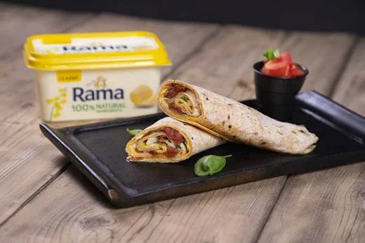 recipe image Tojásos mozzarrellás tortilla