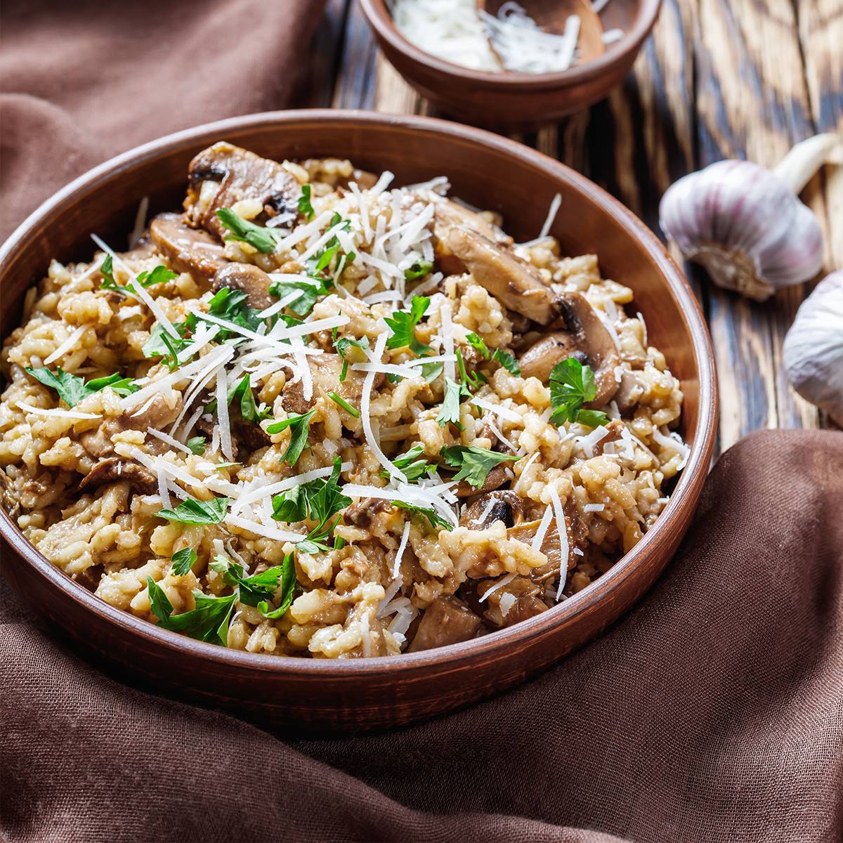 recipe image Erdei Gombás Rizottó