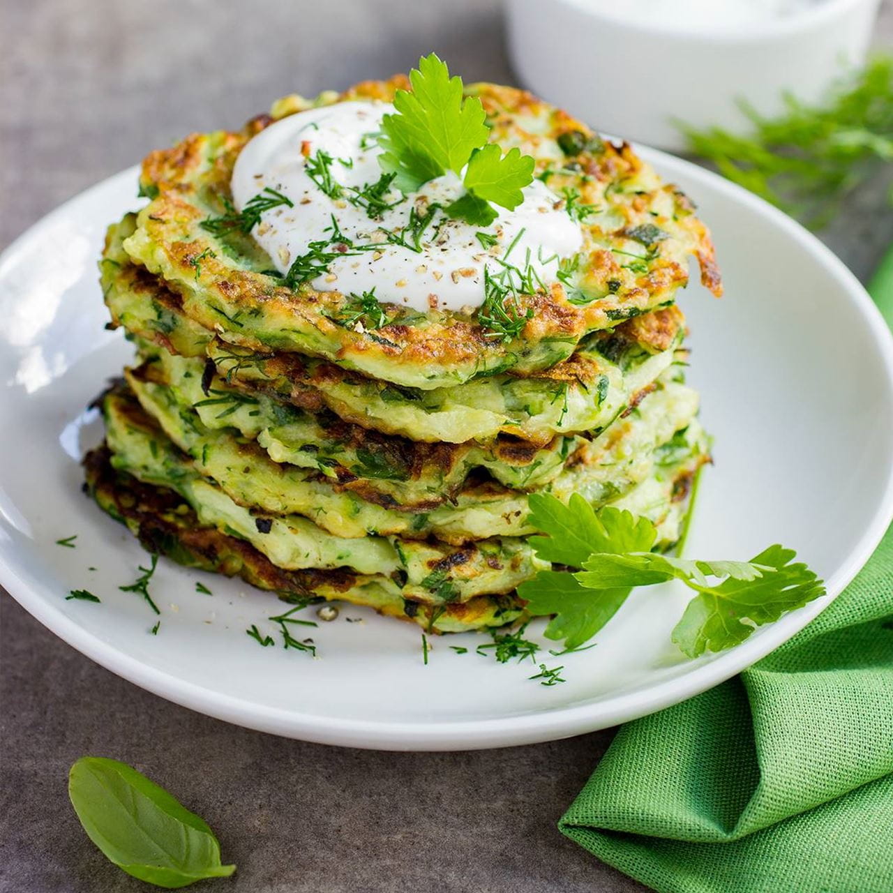 recipe image Zöldfűszeres Csicsókalepény