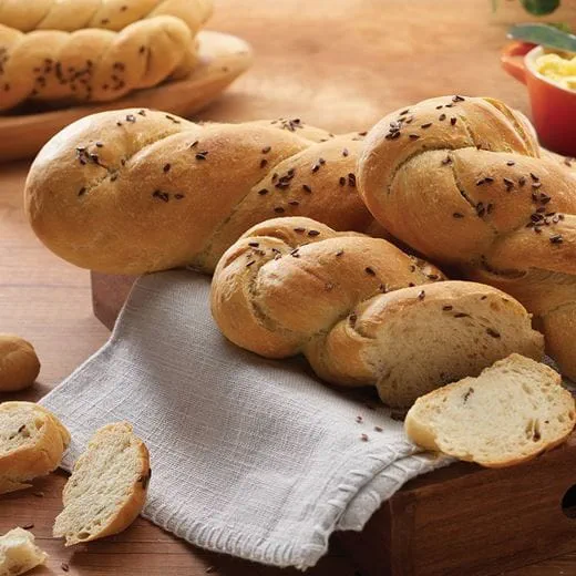 recipe image Lenmagos csavart kenyér