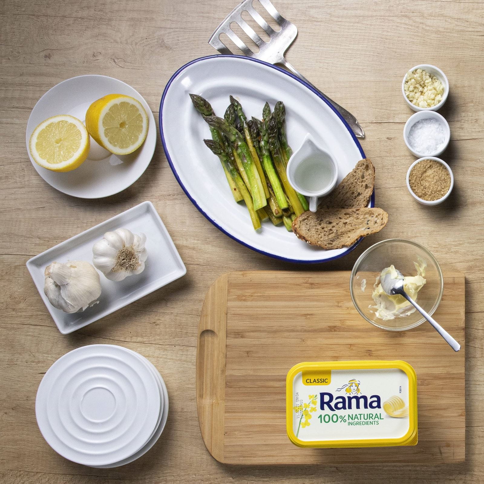 recipe image Fokhagymás pirított zöld spárga
