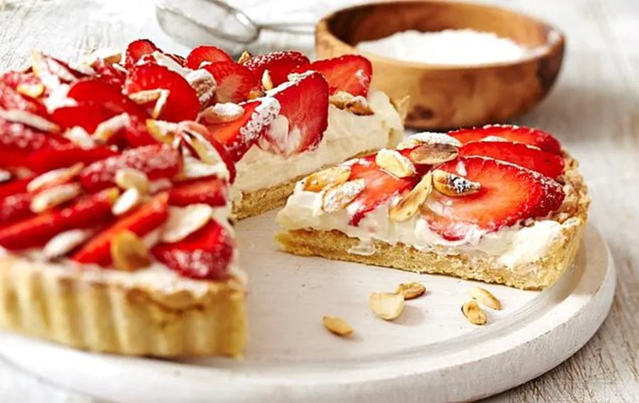 recipe image Tarta cu capsuni