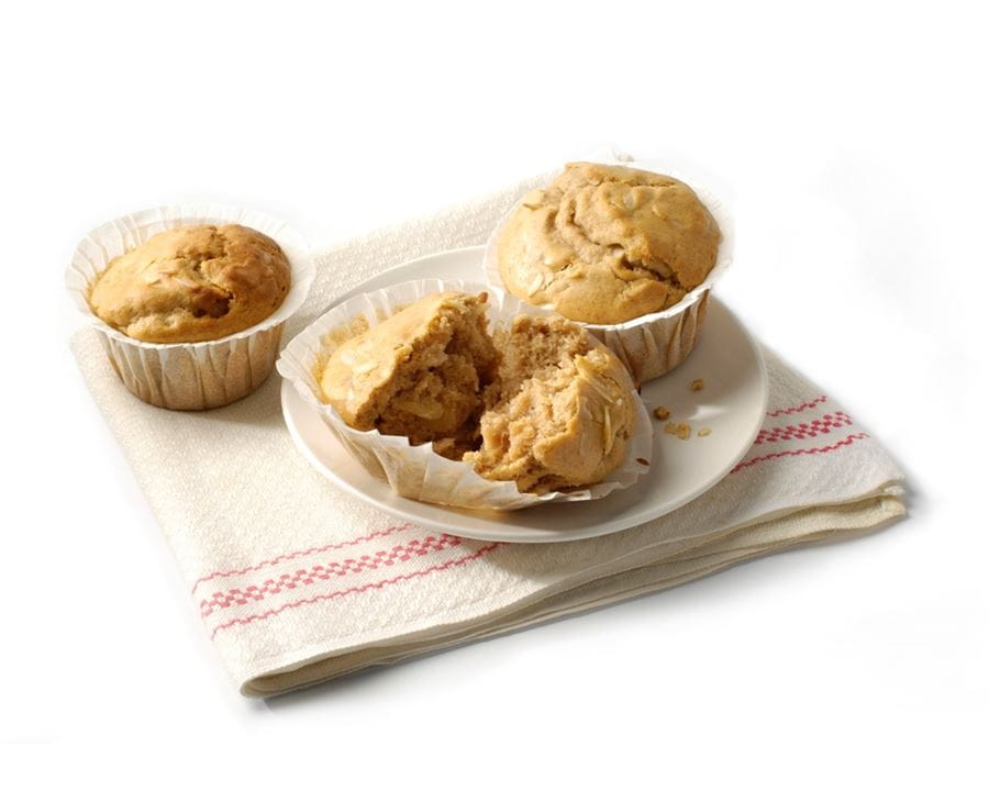 recipe image Briose cu banane si migdale