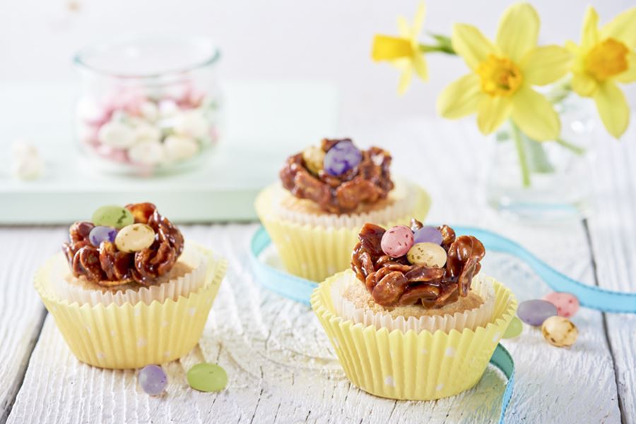 recipe image Briose "Cuib cu ciocolata"