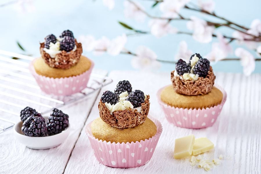recipe image Briose "cuib" cu mure