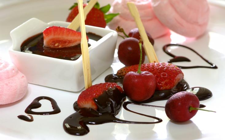 Fondue de ciocolata
