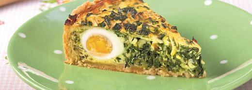 Špenátový quiche