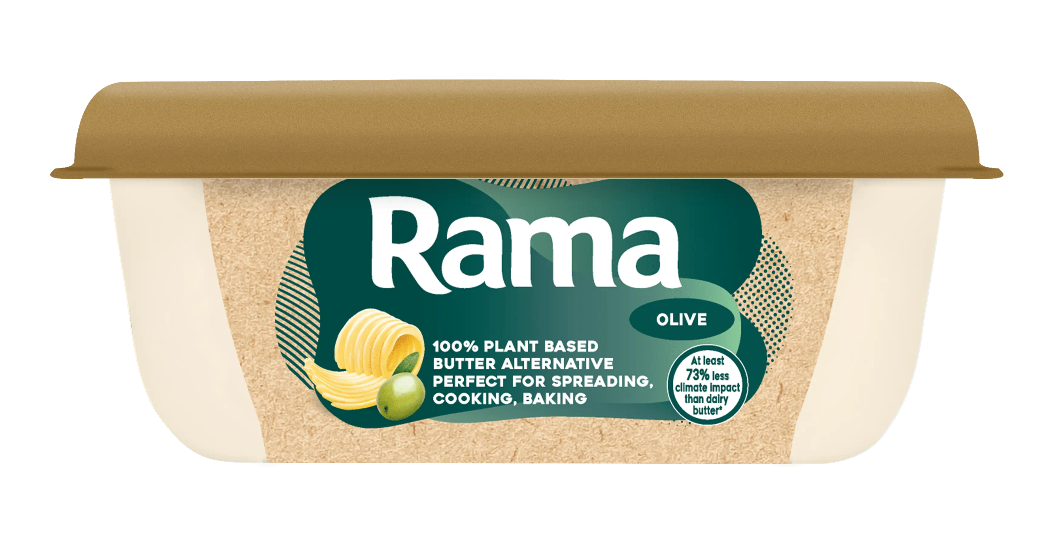 Rama spread with Olive oil