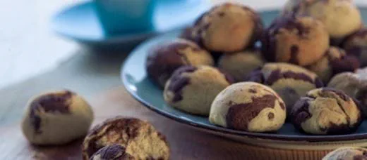 recipe image Črno beli piškoti